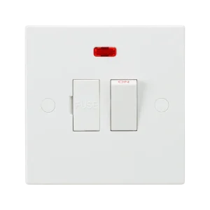 13A Switched Fused Spur Unit with Neon