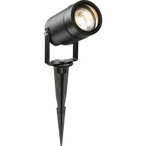 230V IP65 GU10 Spike Light Black