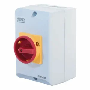SSRI-63A Seal IP65 63A 30kW 415V 4 Pole Rotary Isolator Switch