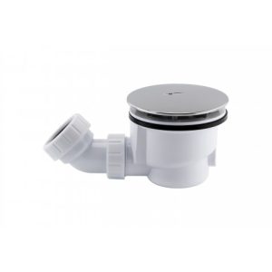 90mm Top Access Shower Waste Trap- Chrome