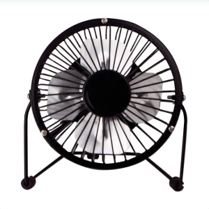 Status 4-inch Mini USB Desk Fan - Black