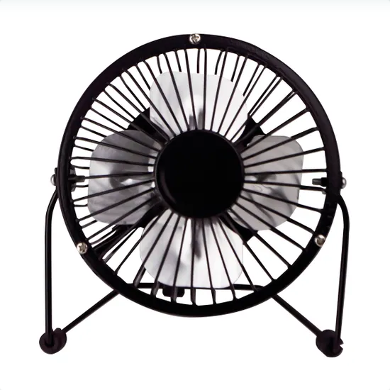 Status 4-inch Mini USB Desk Fan - Black