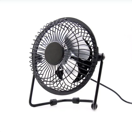 Status 4-inch Mini USB Desk Fan - Black