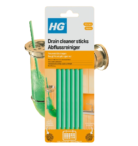 HG Drain Cleaner Sticks