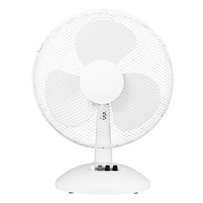 16" 3 Speed Desk Fan 45W (White)