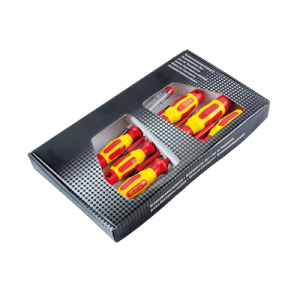 Screw Driver Set 7 Pcs VDE (4 Straight/2 Philips) + Neon
