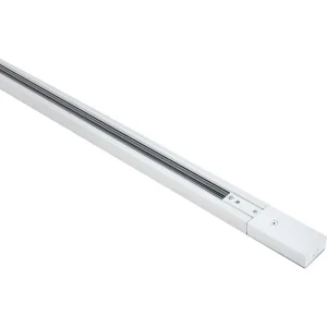 230V 10A Single Circuit Track White 1 Metre