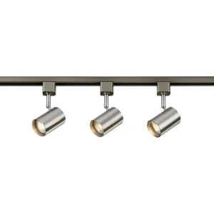 TRKSP8 1 Metre Tracklight Kit - Brushed Chrome