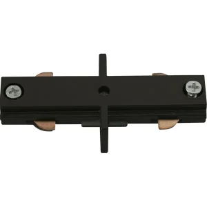 230V Track In-Line Connector - Black