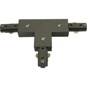 230V Track T-Connector - Satin Nickel