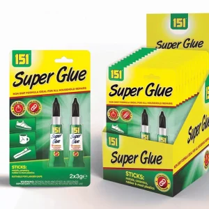 151 Super Glue 3g X 2