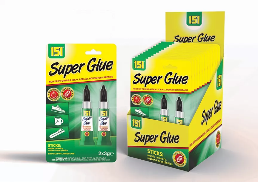 151 Super Glue 3g X 2