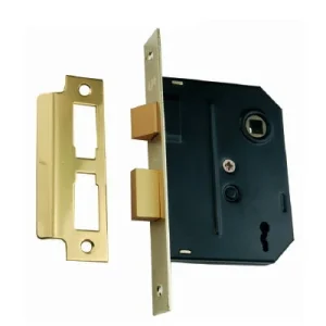Union 2L Sashlock Brass 63mm