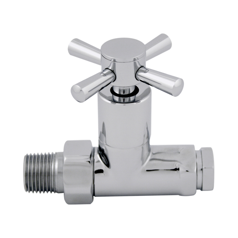 BV6077B 15mm Cross Head Straight Valve CP