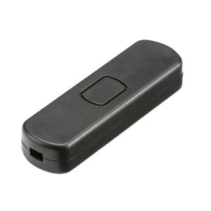 1-60W (1-25W LED) Re-wireable Cord Dimmer - Black