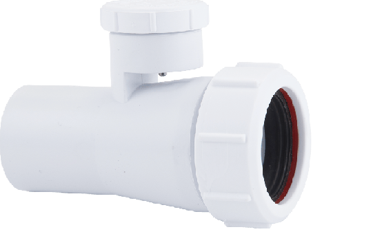 1¼” Anti-Syphon Adaptor – White