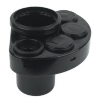 Aquaflow 110mm Push Fit Soil Manifold Black