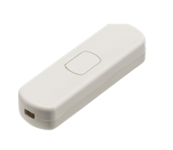 1-60W (1-25W LED) Re-Wireable Cord Dimmer - White