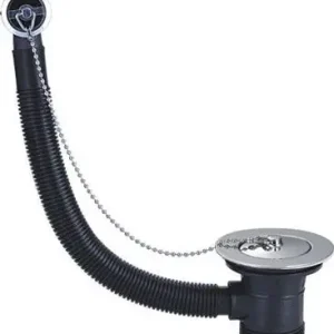 ACMSWCOCP-H 1½" Sink Combi Waste & Chrome Plug With Chain