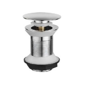 ACMUSWC-G 1¼" Unslotted Basin Waste Clicker With Dome Push Top