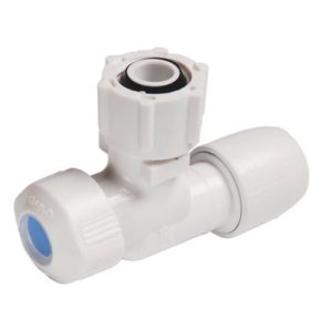 Hep₂O 15mm Angled Service Valve