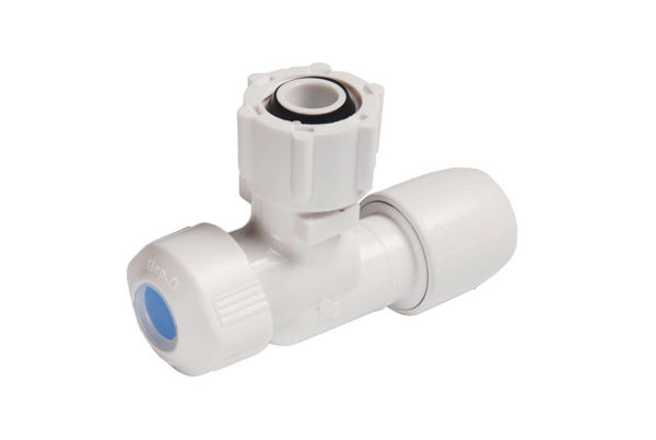 Hep₂O 15mm Angled Service Valve