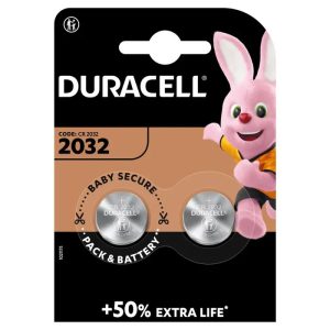 Duracell Lithium Coin Cell Battery 2 Pack