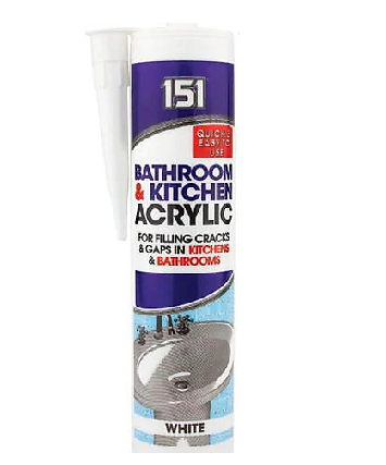 151 Bathroom & Kitchen Sealant White 280ml
