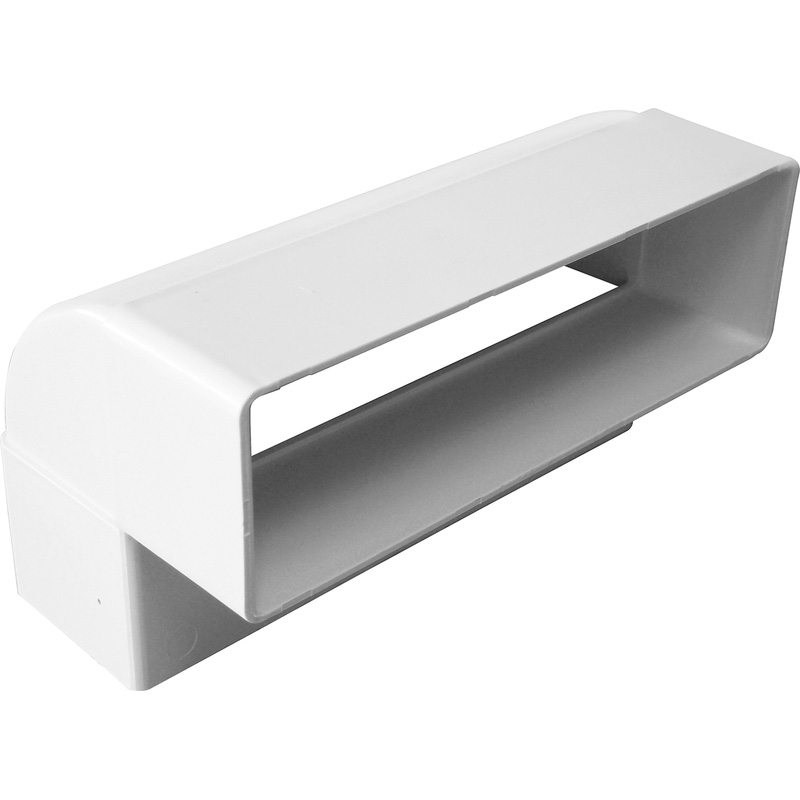 100 Ducting Bend 90° Vertical 100mm