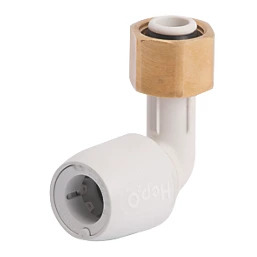 Hep₂O 15mm x ½" BSP Bent Tap Connector