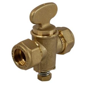 BFGASCCOMRF 15mm Compression Rigid Fan Gas Cock