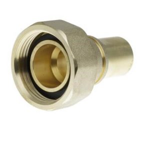 BFGMU-22F 1" x 22mm Gas Meter Union & Washer With Groove