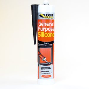 Everbuild General Purpose Silicone Black