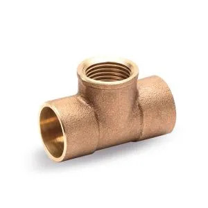 Endfeed 15mm x 15mm x ½" TEE C x C x FI