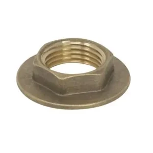 BRBACKNUT-D Thread ½" Backnut Brass