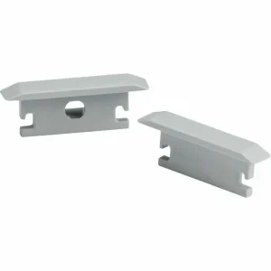 Aluminium Floor Recessed Profile End Caps