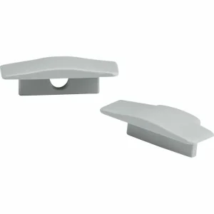 Aluminium Recessed Profile End Caps