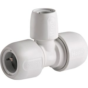 Hep₂O 28mm X 28mm X22mm Centre Reduced Tee