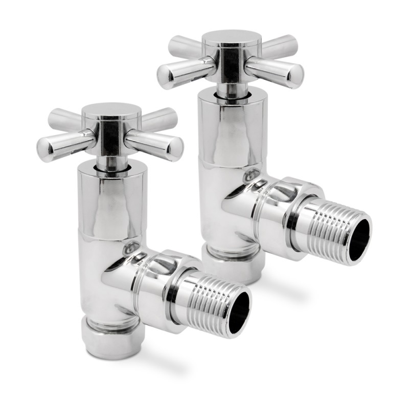BV6072B 15mm Cross Head Angle Valve CP