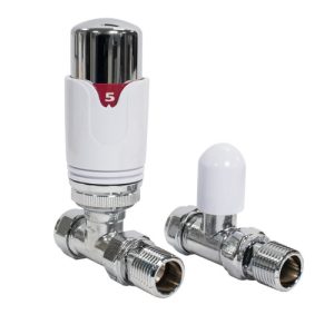 TRV03ST 15mm Straight Classic Thermostatic Valve CP