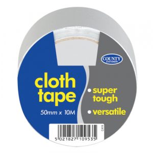 County Stationery Reinforced Cloth Tape 50mm x 10m Very Heavy Duty