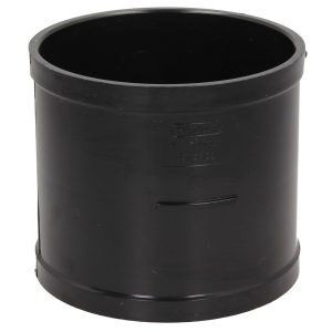 110mm Soil Solvent Weld Double Socket Coupler