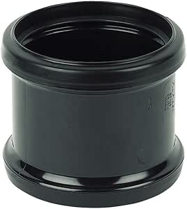 110mm Soil Push Double Socket Coupler