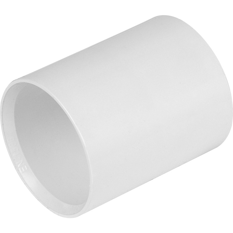 Waste Solvent Weld 32mm Coupling Black/White/Grey
