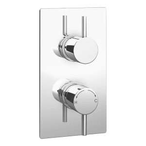 TASHTV6 Concealed Shower Thermostatic Valve Round 2 Way DiIverter