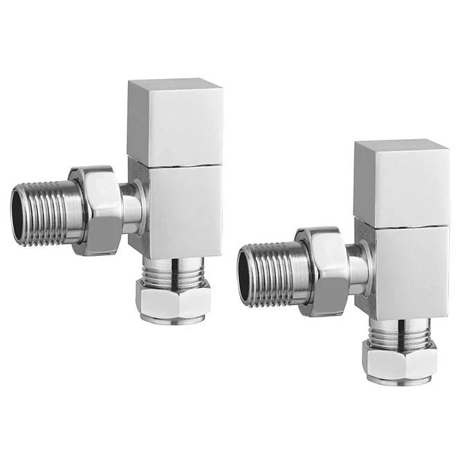 BV6072 15mm Cube Head Angle Valve CP