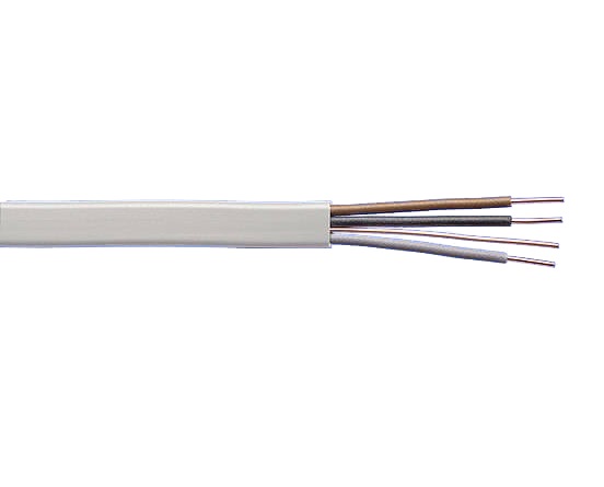 6243Y 1.5mm² Grey Three Core & Earth Cable - Cut to length