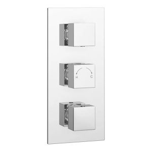 TASHTV8 Concealed Shower Thermostatic Valve Square 2 Way