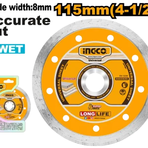 Ingco Diamond Cutting Disc – 115mm (4½ Inch)