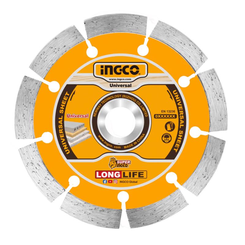 Ingco 115 (4½”) X22.2mm Dry Diamond Disc